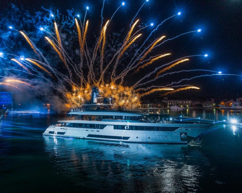 Riva Super Yacht 50m Launched
