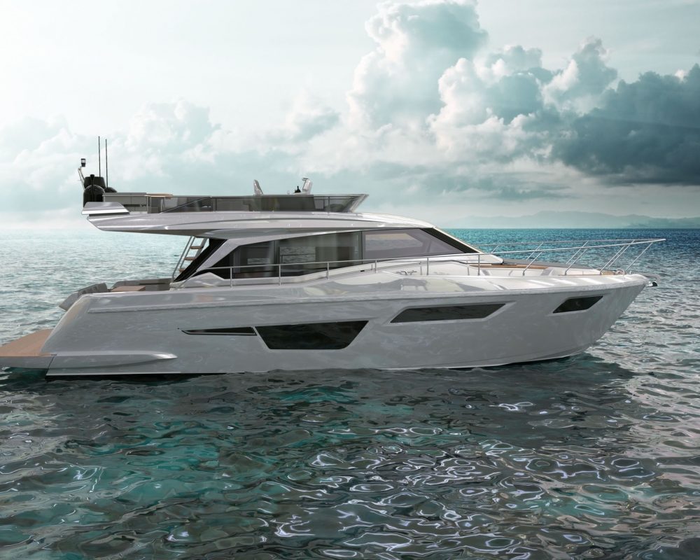 New Ferretti Yacht 500