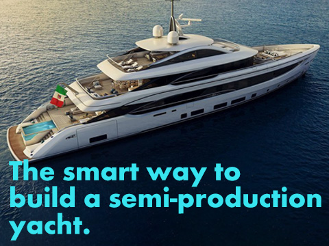 The smart way to build a semi-production yacht.