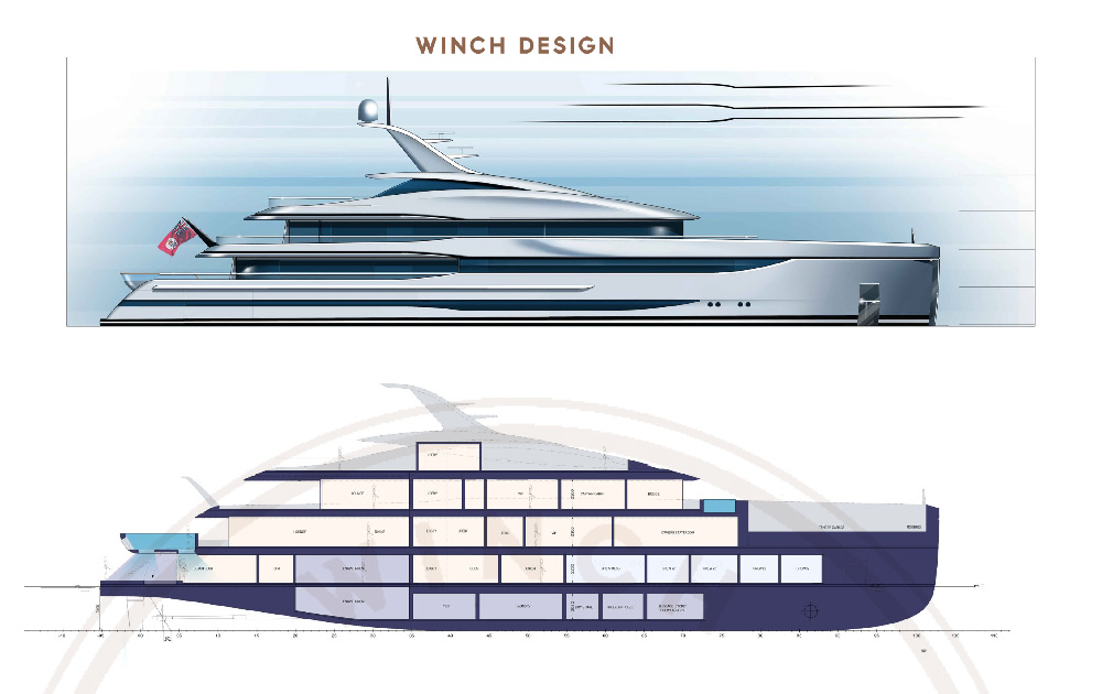 より低い容量バージョンは内容積1,250GT前後